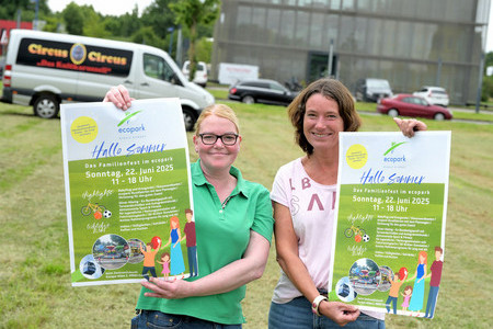 Hallo Sommer im ecopark mit Programm fr Familien