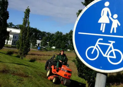 Gärtner haben im ecopark
derzeit reichlich zu tun