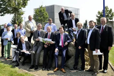 CDU-Politiker informieren sich
über Entwicklung im ecopark