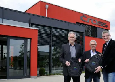 Fahrradvertrieb Cross
feiert Start im ecopark