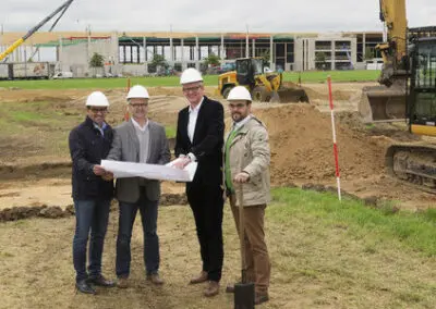 Erster Spatenstich für Neubau
der Zentrale von Fachwerk e.V.