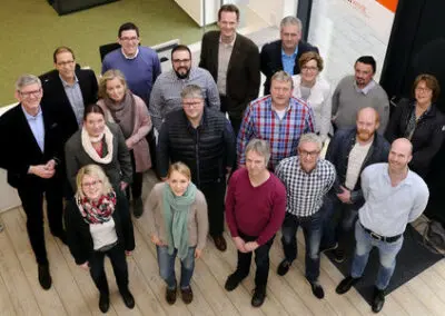Fachwerk Bildung begrüßt Nachbarn im Neubau an der Europa-Allee