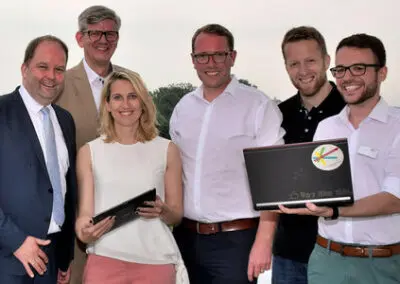 Digitalisierungs-Staatssekretär besucht VITA Akademie im ecopark