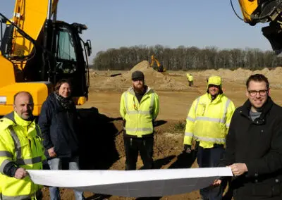 ecopark wächst um 15 ha
in Richtung Westen
