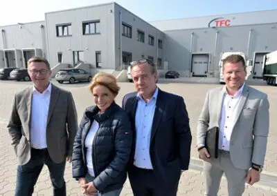 Gemeinde und Landkreis fördern Tiefkühl-Frische-Center im ecopark