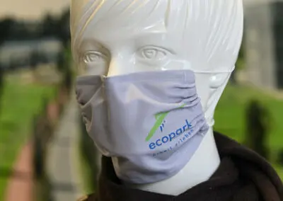 Hochwertige Mund-Nasen-Masken für alle Beschäftigten im ecopark