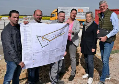 Neubau für FA Estrichbau
an der ecopark-Allee