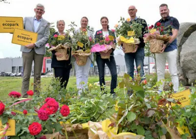 Rosen für Heimatverliebte
blühen im ecopark-Kreisel