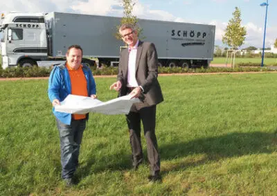 Baubeginn noch im September: Spedition Schöpp zieht in ecopark
