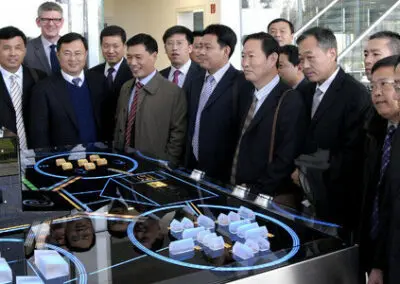 Delegation aus China zu Gast im ecopark