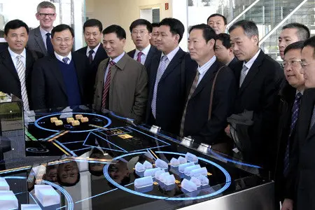 Delegation aus China zu Gast im ecopark