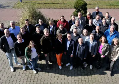 Unternehmen aus dem ecopark zu Gast bei Nachbar tecis