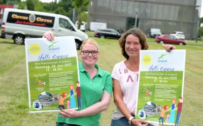 „Hallo Sommer“ im ecopark mit Programm für Familien