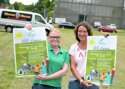 „Hallo Sommer“ im ecopark mit Programm für Familien