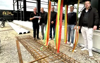APL Schneidtechnik feiert Richtfest an der ecopark-Allee