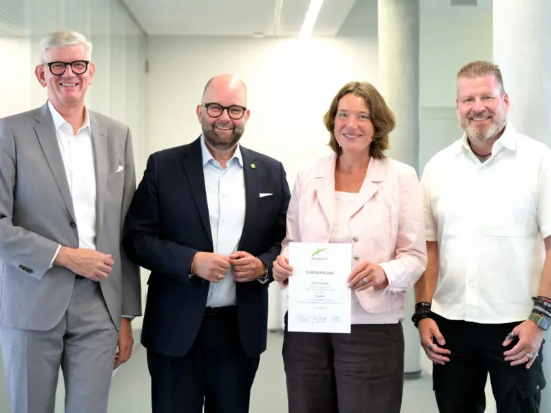 Petra Lampe seit 25 Jahren „wesentliche Stütze für den ecopark“